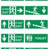 bảng đèn exit thoát hiểm Kentom