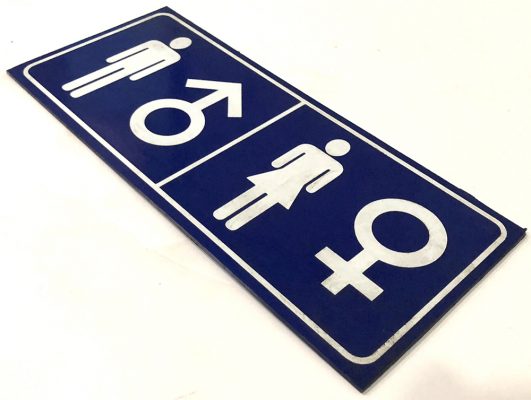 bảng phân biệt nhà vệ sinh nam nữ