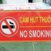 Bảng mica cấm hút thuốc