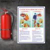 Bảng mica hướng dẫn sử dụng bình chữa cháy