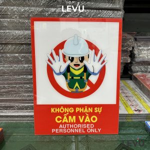 Biển báo công trình không phận sự cấm vào