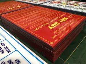 Bảng mica nội quy phòng cháy chữa cháy