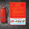 Bảng nội quy PCCC + tiêu lệnh chữa cháy chung