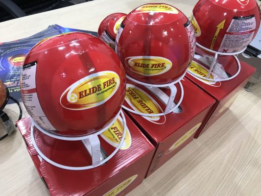 3 mẫu bóng ném chữa cháy an toàn hiệu quả cao