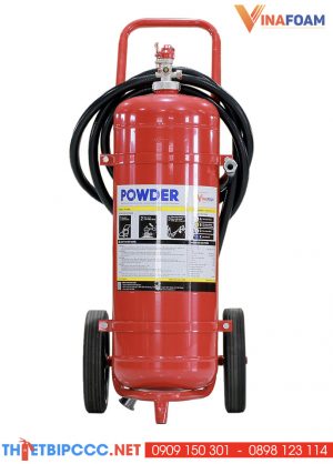 Bình chữa cháy bột ABC 35kg CMP35 có xe đẩy Vinafoam
