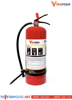 Bình chữa cháy bột ABC 8kg MP8/CMP8 Vinafoam