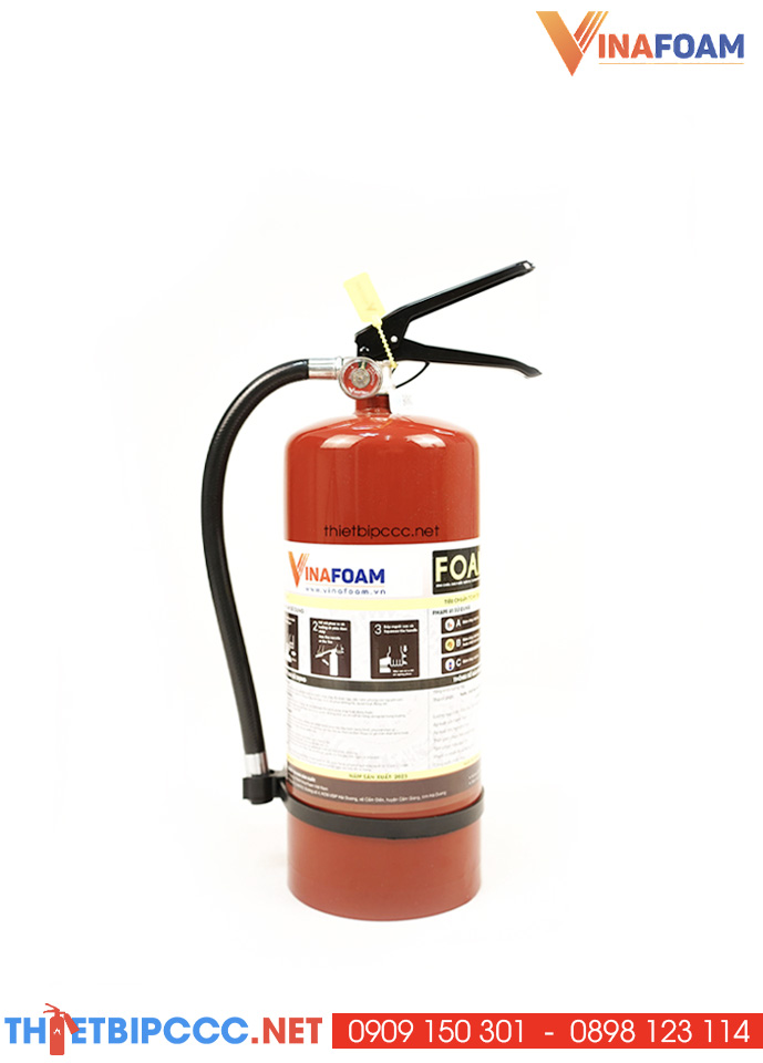 Bình chữa cháy bọt Foam 3 lít V3F Vinafoam