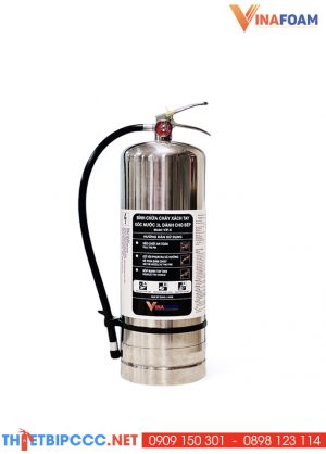 Bình chữa cháy nhà bếp 3 lít V3F-K inox Vinafoam