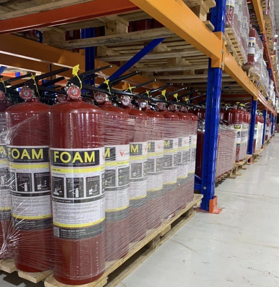 Công ty cung cấp bình chữa cháy bọt Foam 9 lít V9F Vinafoam chính hãng