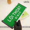 đèn chỉ dẫn lối thoát exit yf1018 trung quốc
