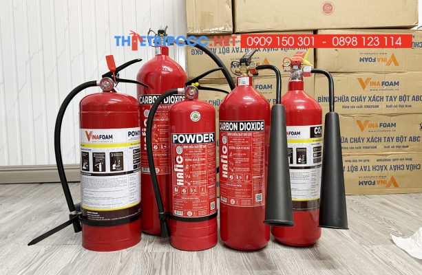 Chọn mua bình chữa cháy cầm tay như thế nào phù hợp?