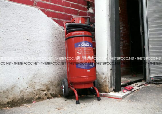 Cách chọn bình chữa cháy xe đẩy loại lớn đúng mục đích sử dụng