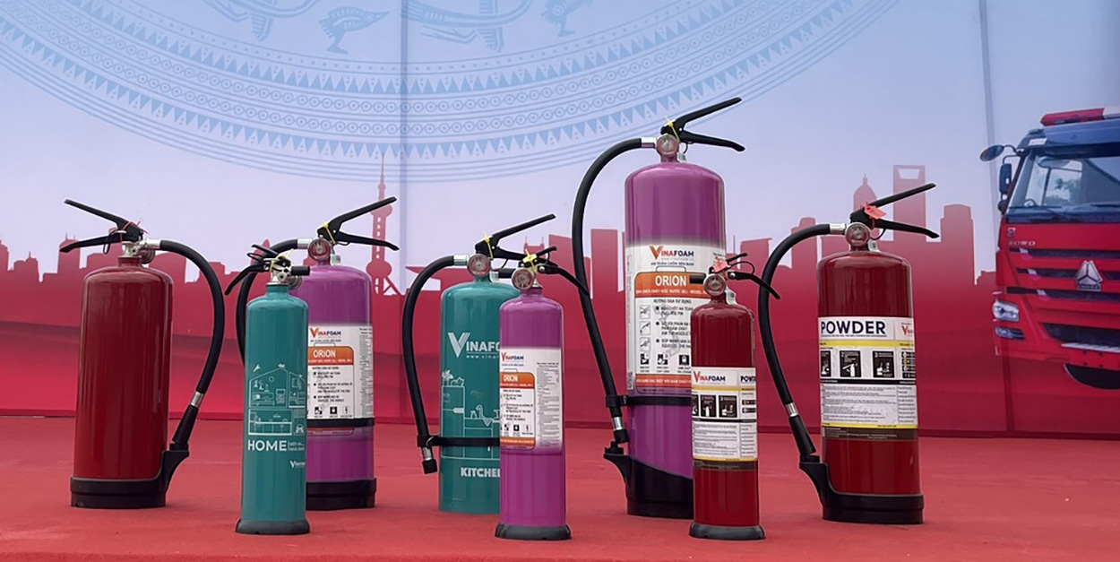 Bình chữa cháy Orion 9 lít OR-9 chính hãng Vinafoam Việt Nam