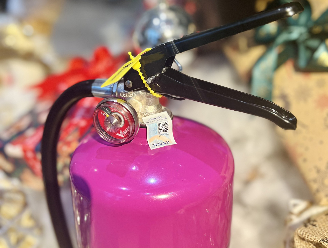 Tem kiểm định bình chữa cháy pin li-ion OR-3 chính hãng