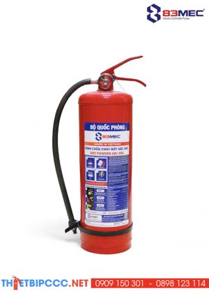 Bình chữa cháy bột ABC 4kg 83Mec