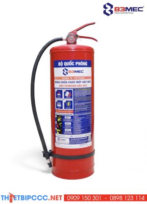 Bình chữa cháy bột ABC 8kg 83Mec