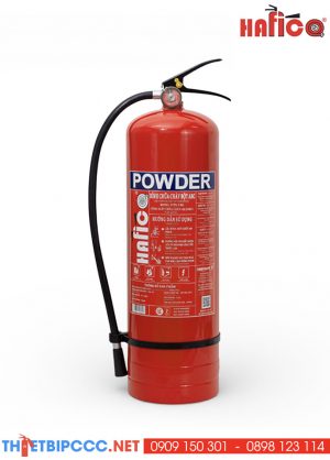 Bình chữa cháy bột ABC 8kg HFP8 Hafico