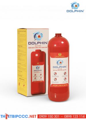 Bình chữa cháy dạng ném gốc nước 680ml Dolphin DPA-N01
