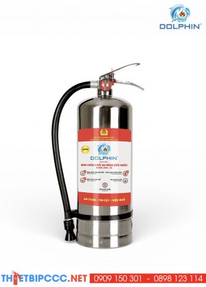 Bình chữa cháy gốc nước inox 3 lít Dolphin DPA-I3L