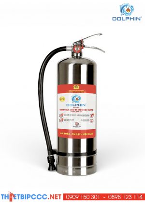 Bình chữa cháy gốc nước inox 6 lít Dolphin DPA-I6L