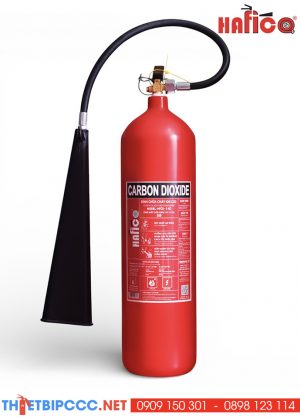 Bình chữa cháy khí CO2 5kg HFC5 Hafico