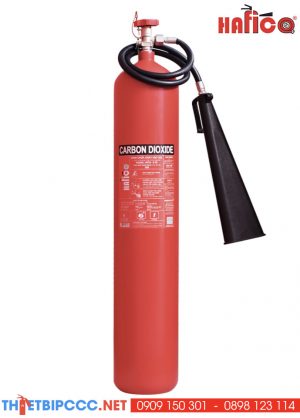 Bình chữa cháy khí CO2 9kg HFC9 Hafico