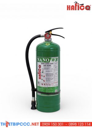 Bình chữa cháy Nano gốc nước 3 lít HFNWB3 Hafico