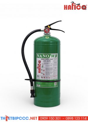 Bình chữa cháy Nano gốc nước 6 lít HFNWB6 Hafico
