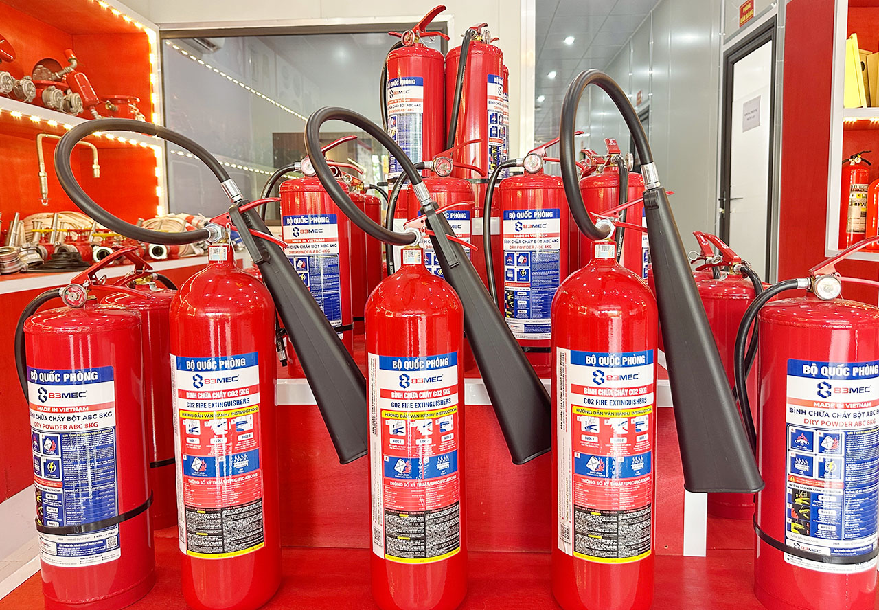 Tại sao nên chọn bình chữa cháy 83Mec chính hãng?