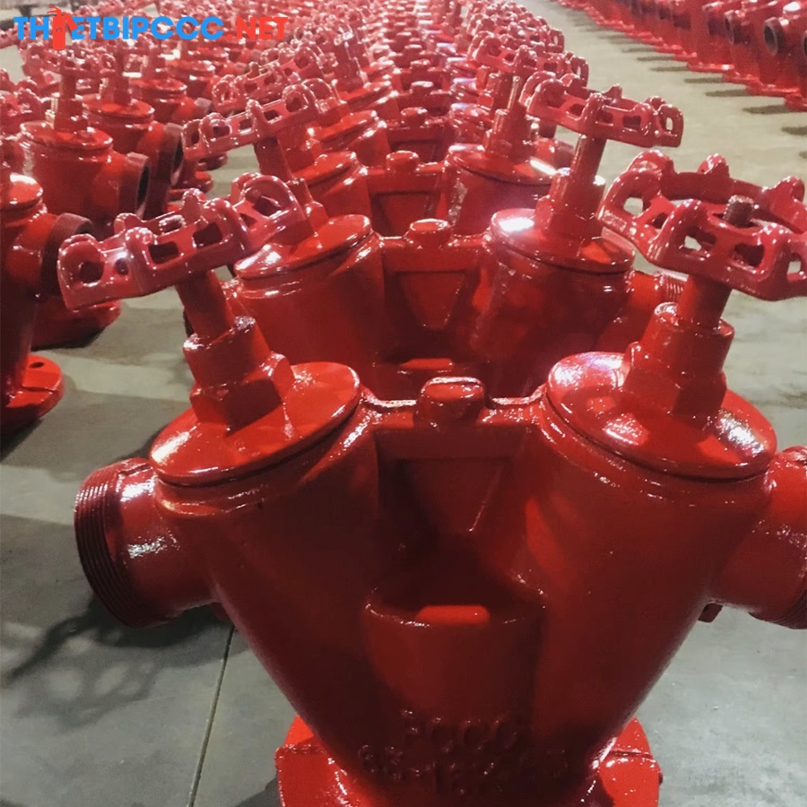 Cột lấy nước chữa cháy 2 họng DN65 Ø65mm