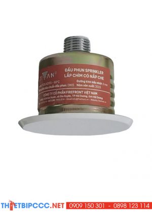 Đầu phun chữa cháy Sprinkler lắp chìm âm trần