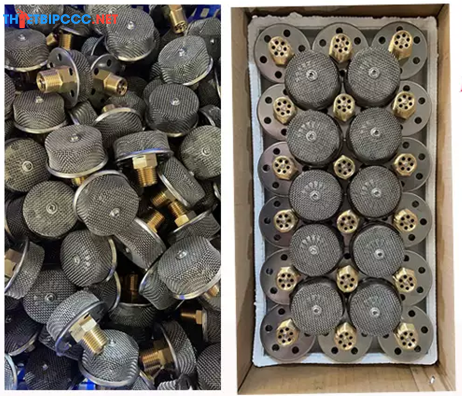 Đầu phun foam chữa cháy màng lưới