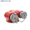 Họng tiếp nước chữa cháy Trung Quốc 2 cửa DN65 Ø65mm