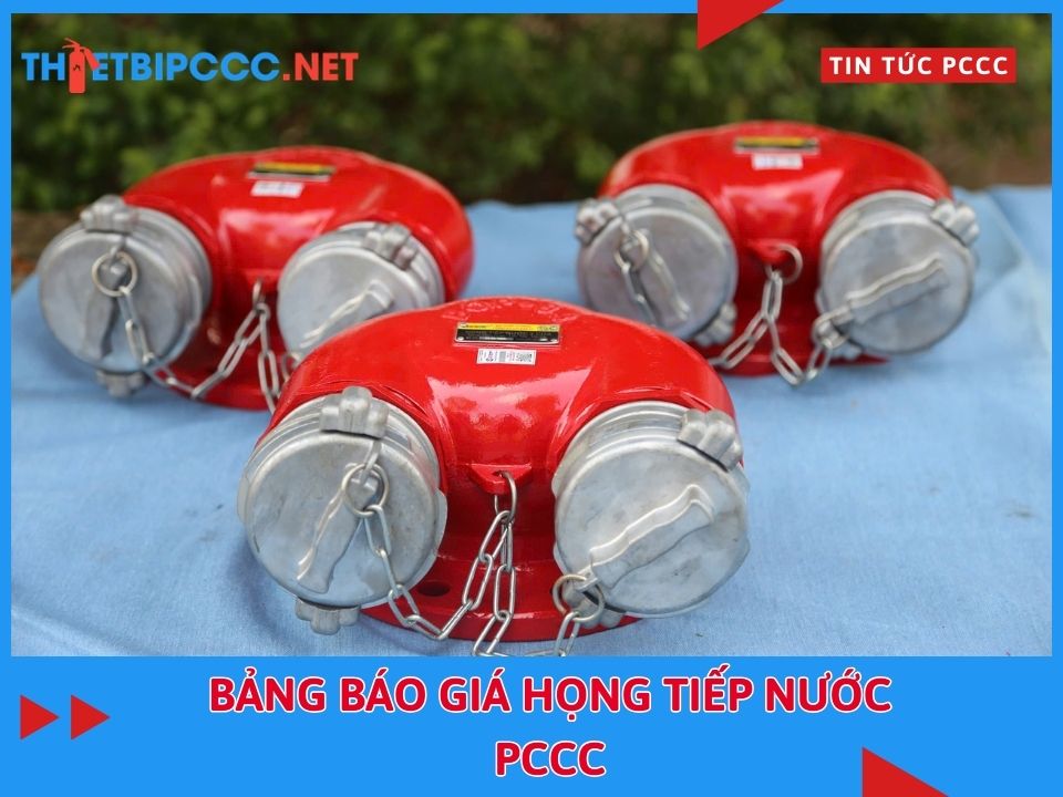 Tham khảo báo giá họng tiếp nước pccc