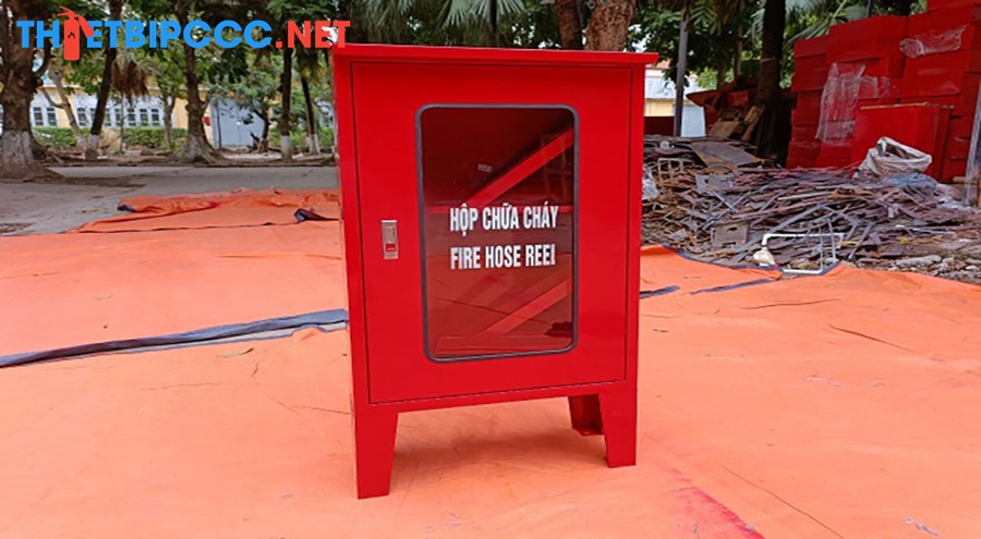 Tủ PCCC vách tường ngoài trời 50x70x22cm