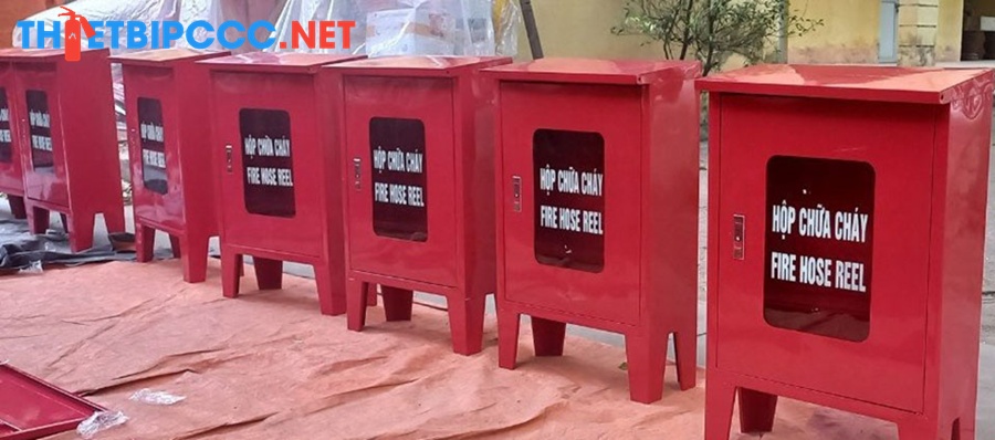 Tủ PCCC vách tường ngoài trời 50x70x22cm