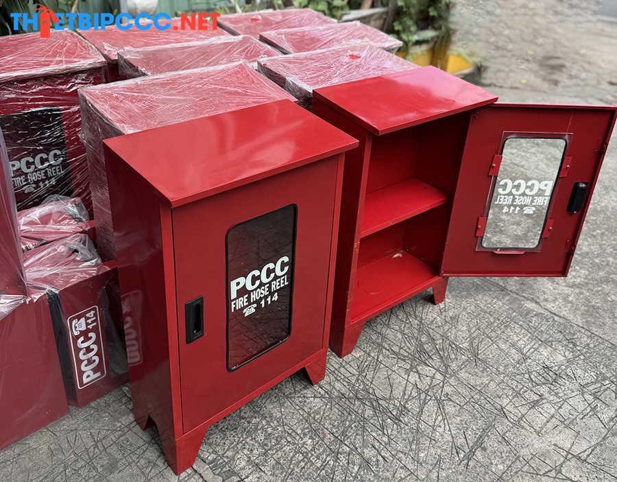 Tủ PCCC vách tường ngoài trời 50x70x22cm