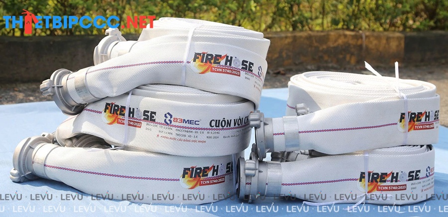 Cuộn vòi chữa cháy DN50 20m 16bar 83Mec CV50-20/16