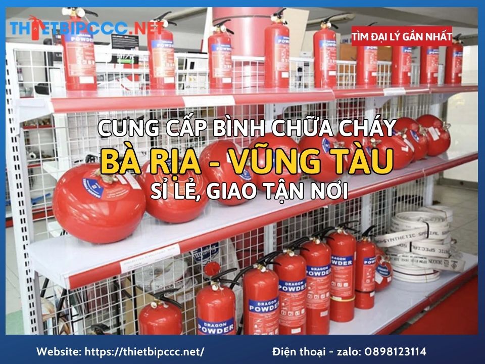 Mua bán bình chữa cháy Bà Rịa Vũng Tàu giao nhanh giá tốt