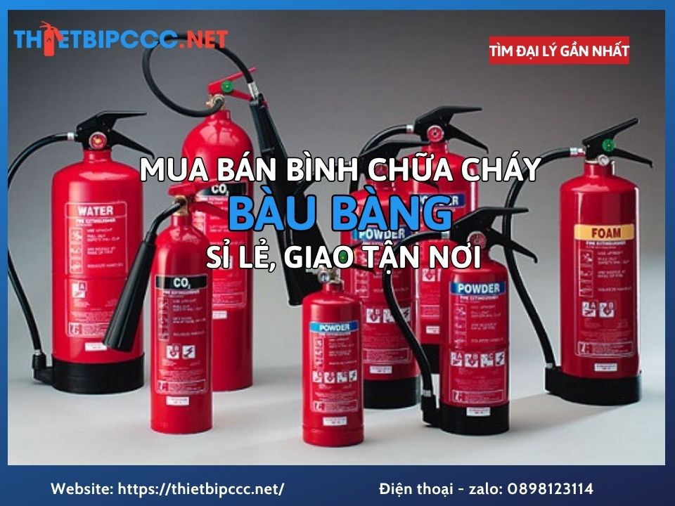 Bán Bình Chữa Cháy Bàu Bàng Sỉ Lẻ Giá Rẻ Giao Hàng Nhanh