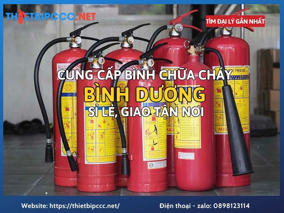 Bán Bình Chữa Cháy Bình Dương Sỉ Lẻ Giá Rẻ Giao Hàng Nhanh