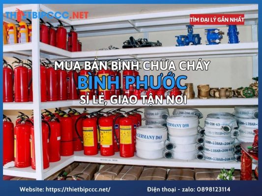 Mua bán Bình chữa cháy Bình Phước hỗ trợ tư vấn và giao hàng nhanh