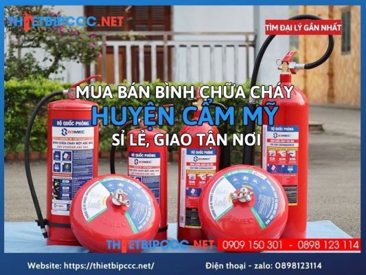 Mua bán Bình chữa cháy Huyện Cẩm Mỹ uy tín giao tận nơi nhanh chóng