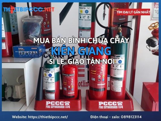 Mua Bán Bình Chữa Cháy Kiên Giang Sỉ Lẻ Giá Rẻ Giao Hàng Nhanh