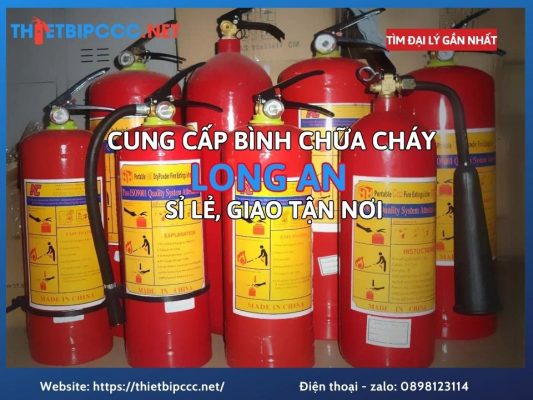 Đại Lý Bán Bình Chữa Cháy Long An Bán Sỉ Lẻ Giá Tốt Giao Nhanh