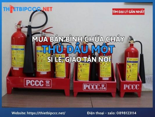 Bán Bình Chữa Cháy Thủ Dầu Một Giá Rẻ Sỉ Lẻ Giao Tận Nơi
