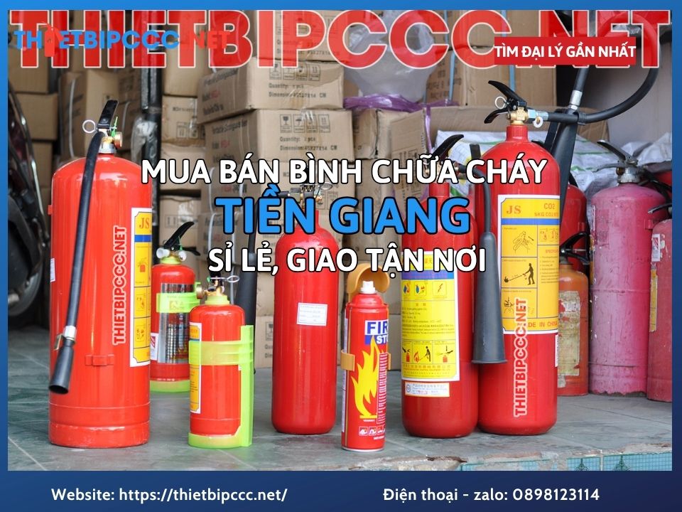 Bán Bình Chữa Cháy Tiền Giang Giá Rẻ Sỉ Lẻ Giao Tận Nơi