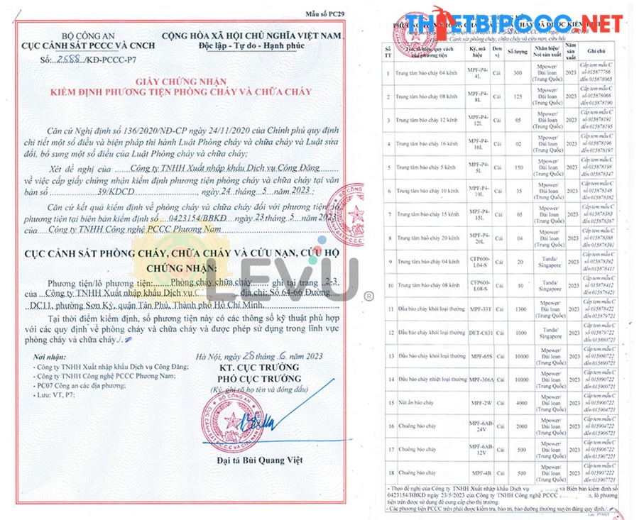 Đầu báo khói quang Đài Loan 24v MPF-65S