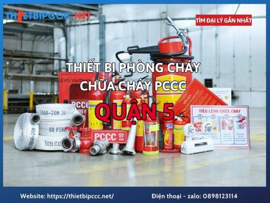 Tổng kho thiết bị phòng cháy chữa cháy pccc Quận 5 bán sỷ lẻ uy tín