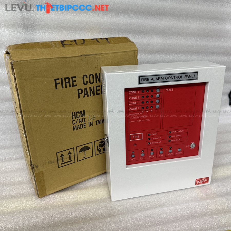 Tủ trung tâm báo cháy PCCC 4 kênh Đài Loan MPF-P4-4L